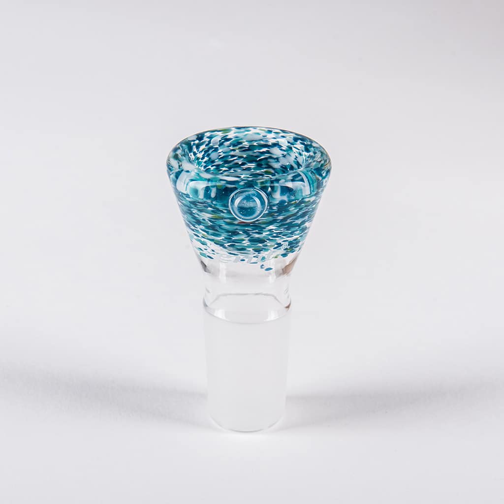 Weiß-Blau-Türkis